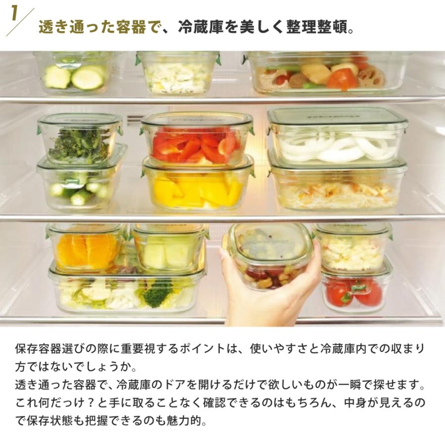 iwaki（イワキ） パック&レンジ 1200mL N3248-W 保存容器 耐熱ガラス