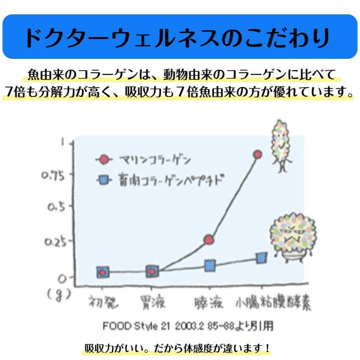 コラーゲンゼリー コラーゲン ゼリー サプリ ペプチド 魚 コラーゲン ナチュラルマリンコラーゲンゼリー レモンジンジャー味 個包装 ドクターウェルネス｜cordial｜07