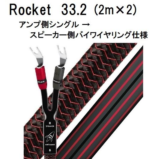 スピーカーケーブル audioquest Roket 33.2-