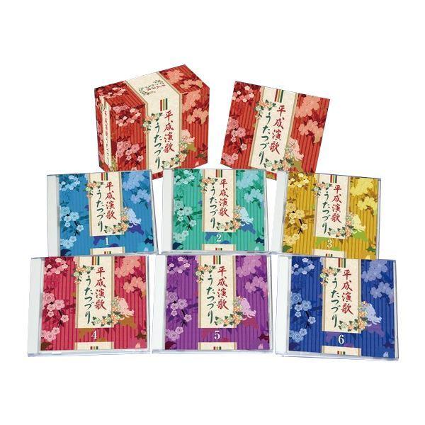 大人気平成演歌うたつづり 〔CD6枚組 全96曲〕 別冊歌詞ブックレット カートンBOX付き 〔ミュージック 音〕