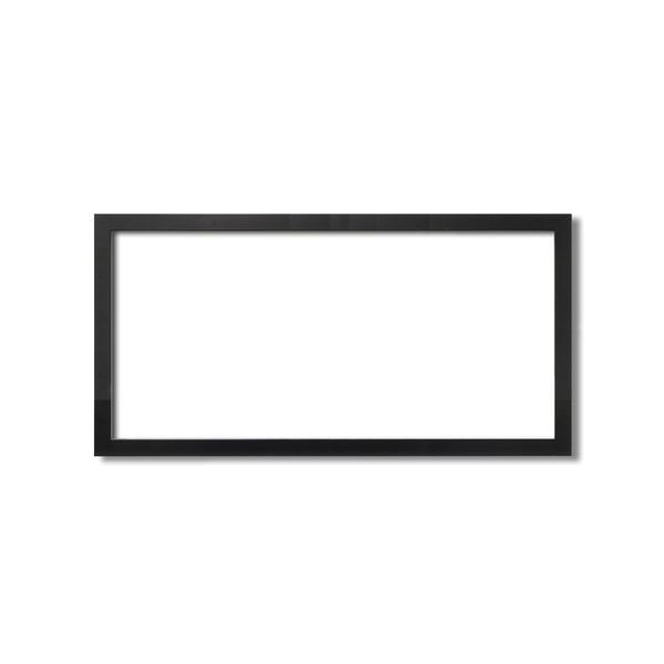 大人気〔長方形額〕厚みのある作品収納可納 縦横兼用 横長額 厚み19mmまで 長方形額（600×300mm） 黒