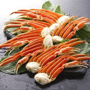 大人気〔身入り抜群のA級品 〕ボイルずわいがに脚1.6kg（6〜8肩）〔代引不可〕