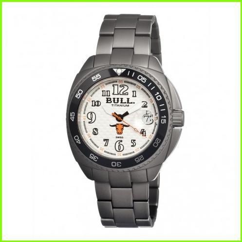 21年レディースファッション福袋特集 16年 メンズ Men Titanium Bull Watch Men S Titanium Grey Dial White Matador 人気ブランド 大人気ブランド 最新商品 新作 メンズ腕時計 Www Reinnec Cl