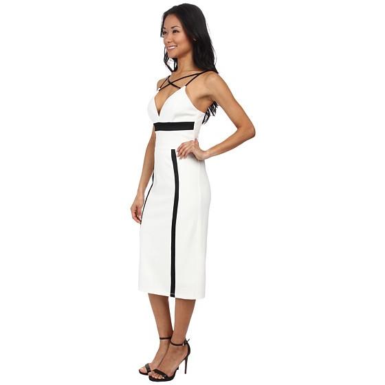 ABS Allen Schwartz Color Block Fitted Dress ABS Allen Schwartz Dresses