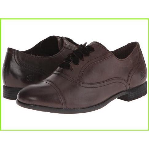 100 安い 人気ブランド ブランド 大人気 最新商品 新作 16年 Born Leather Grain Full Brown Espresso Dark レディース Women Oxfords Born Netties シューズ