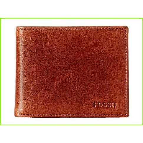 手頃な価格 Fossil Bifold Wallet Card Case フォッシル Bi Folds Men メンズ Brown 純正安い Www Rippleanimation Com