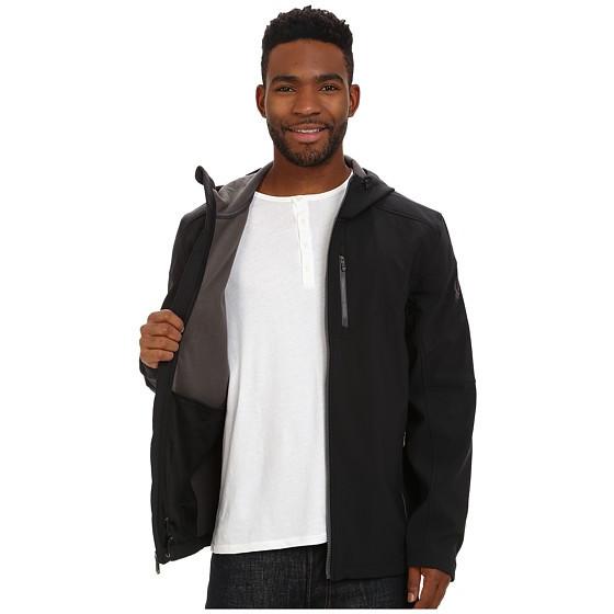 初売り Jacket Shell Soft Patsch Spyder 人気ブランド ブランド 大人気 最新商品 新作 16年 Spyder Black Polar メンズ Men Outerwear Coats コート アウター