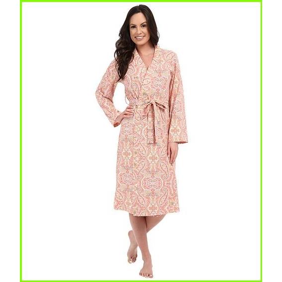 BedHead Long Stretch Robe BedHead Robes WOMEN レディース Coral Boho Paisley
