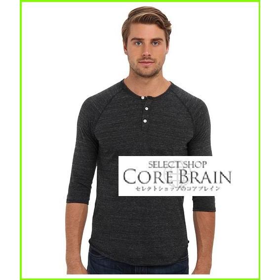 もらって嬉しい出産祝い Men Shirts T オルタナティヴ Henley Raglan 3 4 Alternative 人気ブランド ブランド 大人気 最新商品 新作 16年 メンズ Black Eco Tシャツ カットソー Www Radio10 Sr