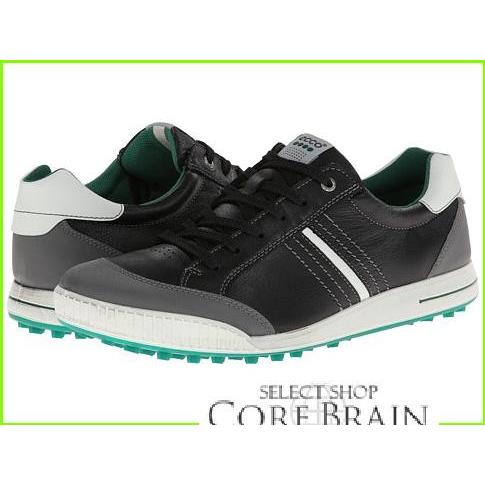 10 Off Ecco 人気ブランド ブランド 大人気 最新商品 新作 16年 Golf White Green Black Shadow メンズ Men Shoes Athletic Sneakers エコー Hybrid Street シューズ