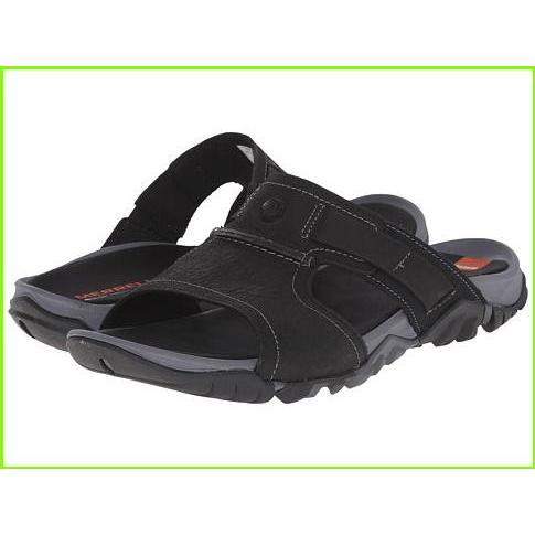 高速配送 Merrell 人気ブランド ブランド 大人気 最新商品 新作 16年 Telluride Black メンズ Men Sandals メレル Slide サンダル Affaires Sociales Gouv Cg