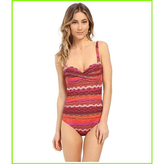 La Blanca Marina Over The Shoulder Sweetheart Mio La Blanca One Piece Swimsuits Women レディース Lipstick Www Terapiadoluxo Com Br