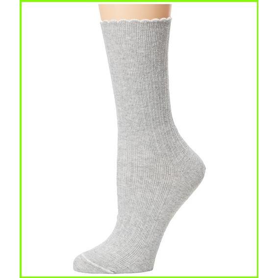 New限定品 3 Pack Sock Pointelle Scalloped Hue 人気ブランド ブランド 大人気 最新商品 新作 16年 ヒュー Solids Charcoal レディース Women Socks 靴下 Www Rankinengineering Com