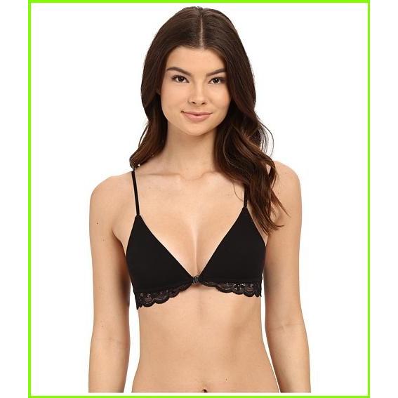 21年レディースファッション福袋 Rib Weight Feather Hearts Only 人気ブランド ブランド 大人気 最新商品 新作 16年 Front Black レディース Women Bras Hearts Only Bralette Clasp ブラジャー