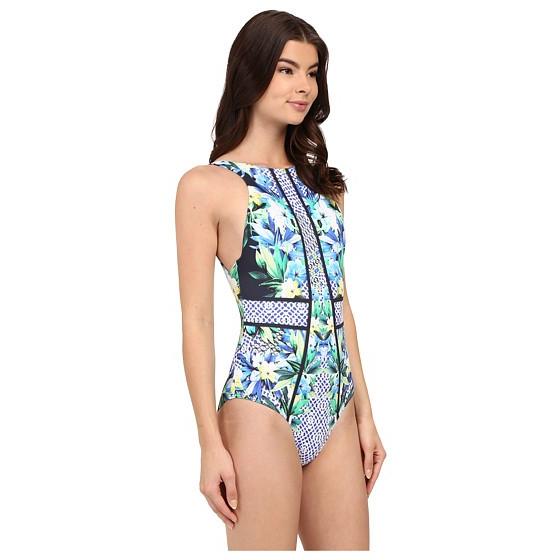 JETS by Jessika Allen Sublime High Neck One-Piece Swimsuit JETS by Jessika Allen One Piece Swimsuits WOMEN レディース Zest JETS by Jessika Allen レディース One Piece
