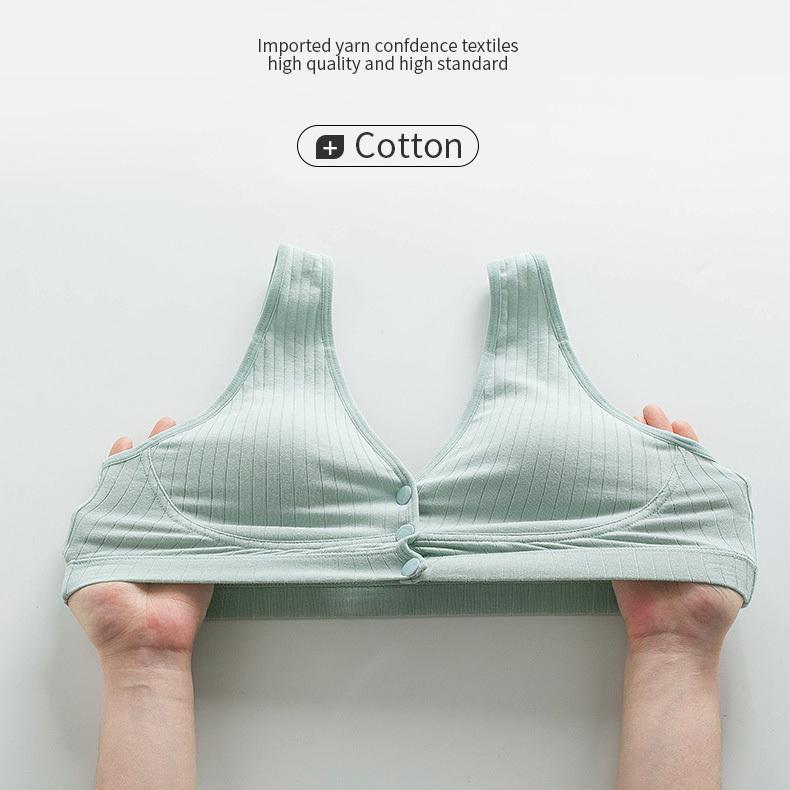 M-4XL 授乳 ブラ ブラジャー マタニティ 下着 インナー ノンワイヤー ストレスフリー 授乳用 産後 ナイトブラ コットン |  | 10