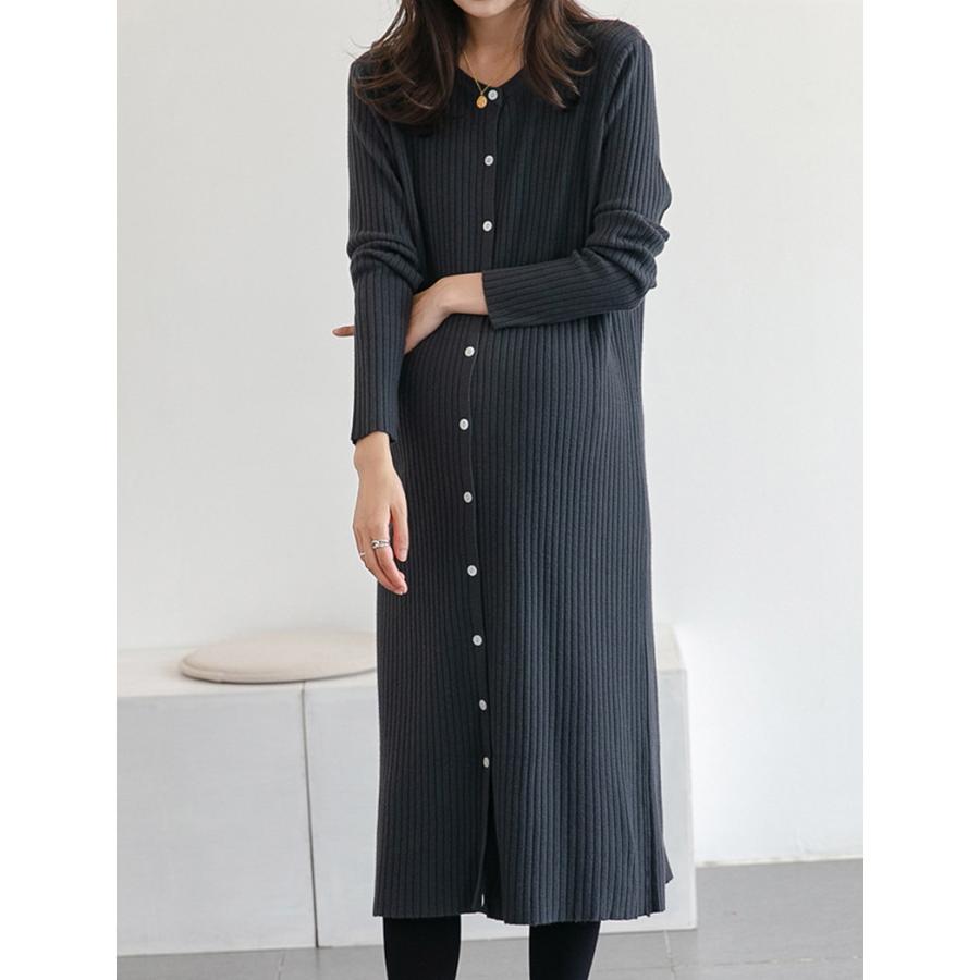 マタニティ 服 妊婦服 授乳服 ワンピース 安い おしゃれ 春 秋 冬 お宮参り フォーマル 長袖 前開き レディース |  | 11