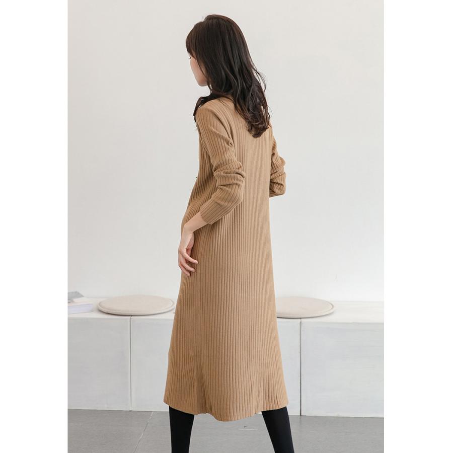 マタニティ 服 妊婦服 授乳服 ワンピース 安い おしゃれ 春 秋 冬 お宮参り フォーマル 長袖 前開き レディース |  | 04