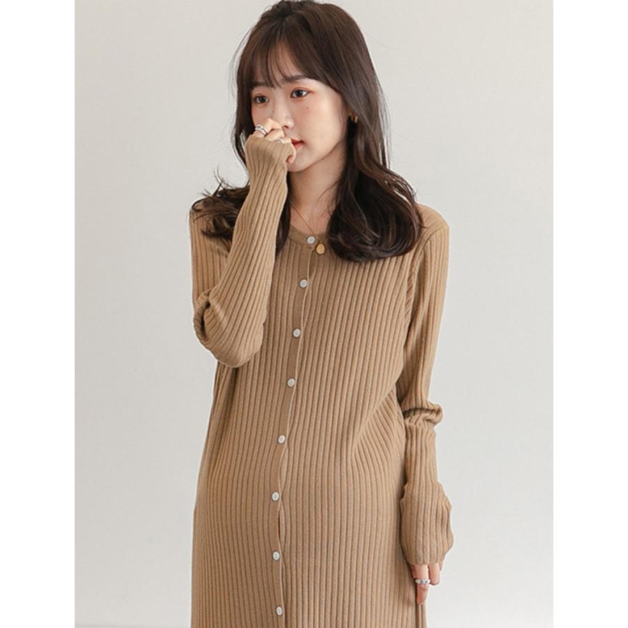 マタニティ 服 妊婦服 授乳服 ワンピース 安い おしゃれ 春 秋 冬 お宮参り フォーマル 長袖 前開き レディース |  | 05