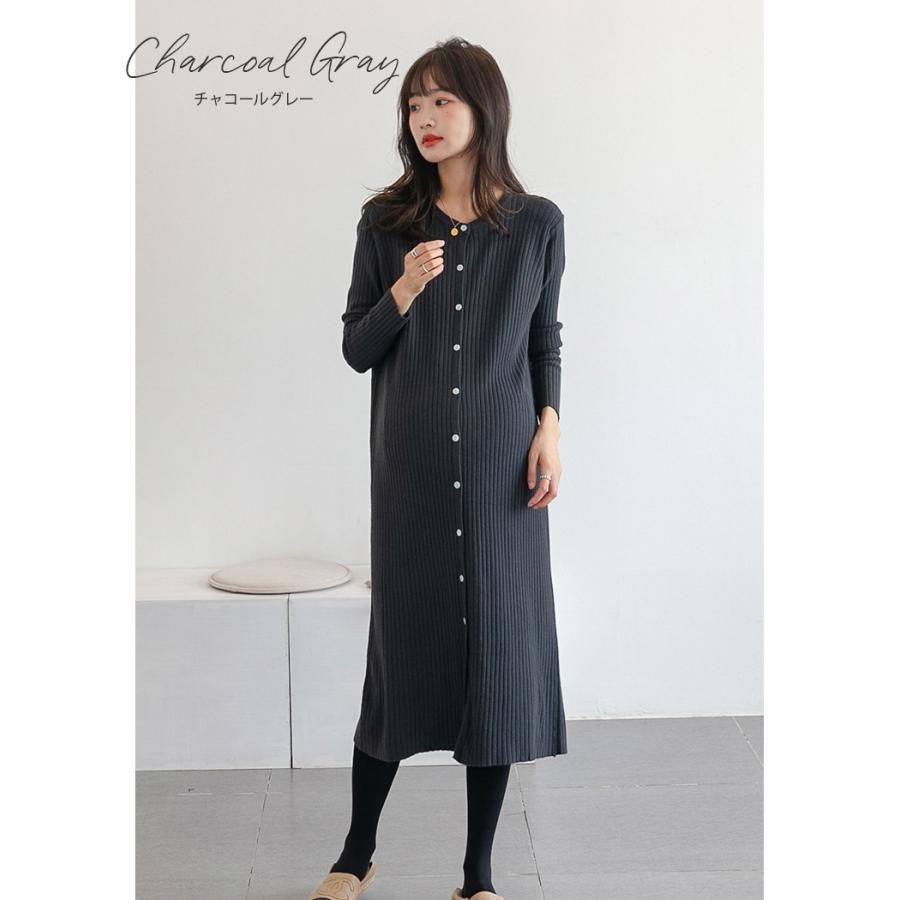 マタニティ 服 妊婦服 授乳服 ワンピース 安い おしゃれ 春 秋 冬 お宮参り フォーマル 長袖 前開き レディース |  | 07