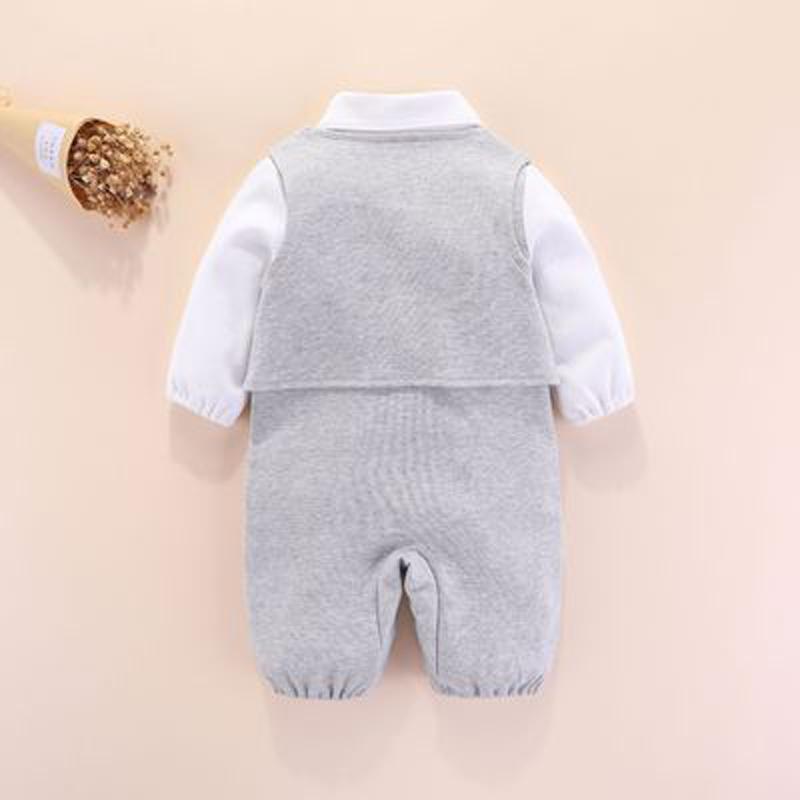 セレモニードレス 男の子 ベビードレス お宮参り 退院 春 秋 長袖 ベスト 結婚式 男 男児 新生児 |  | 04