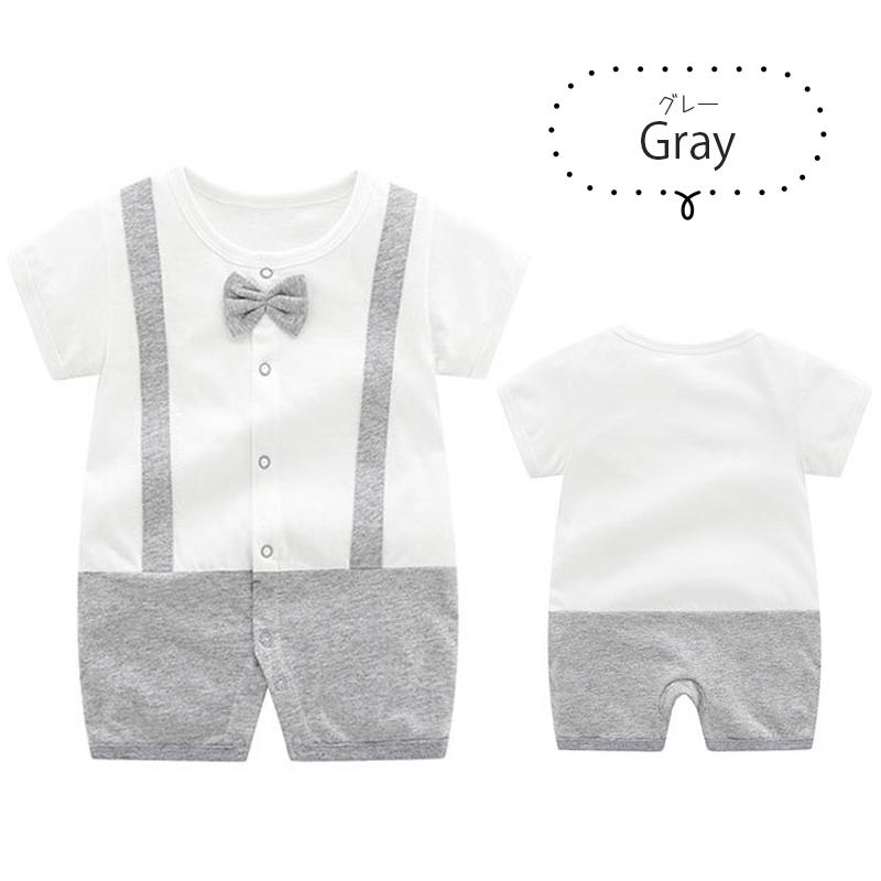 セレモニードレス 男の子 ベビードレス お宮参り 退院 春 秋 半袖 サスペンダー 結婚式 男 男児 新生児 |  | 02
