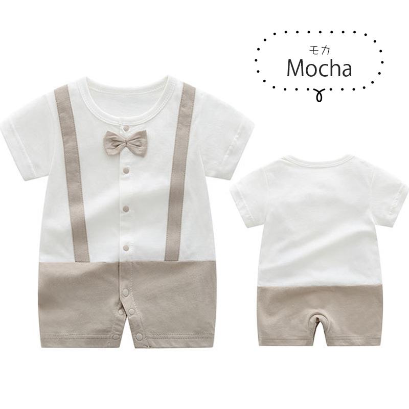 セレモニードレス 男の子 ベビードレス お宮参り 退院 春 秋 半袖 サスペンダー 結婚式 男 男児 新生児 |  | 04