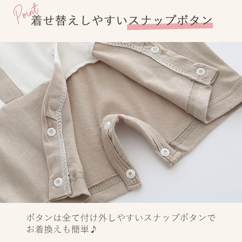 セレモニードレス 男の子 ベビードレス お宮参り 退院 春 秋 半袖 サスペンダー 結婚式 男 男児 新生児 |  | 07