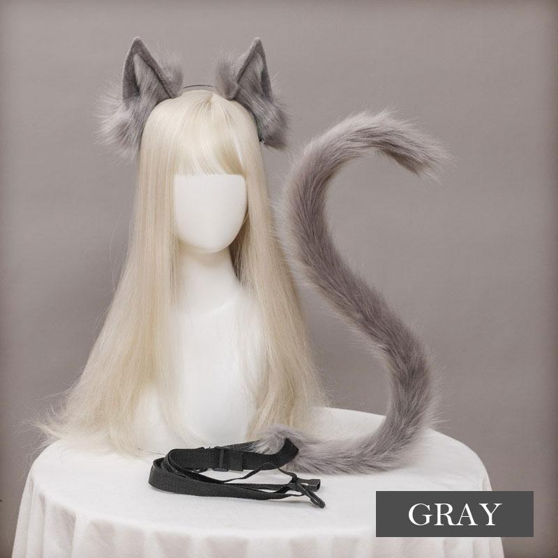 コスプレ 猫耳 尻尾 セット かわいい ネコ耳 もふもふ コスチューム 小物 カチューシャ ハロウィン |  | 02