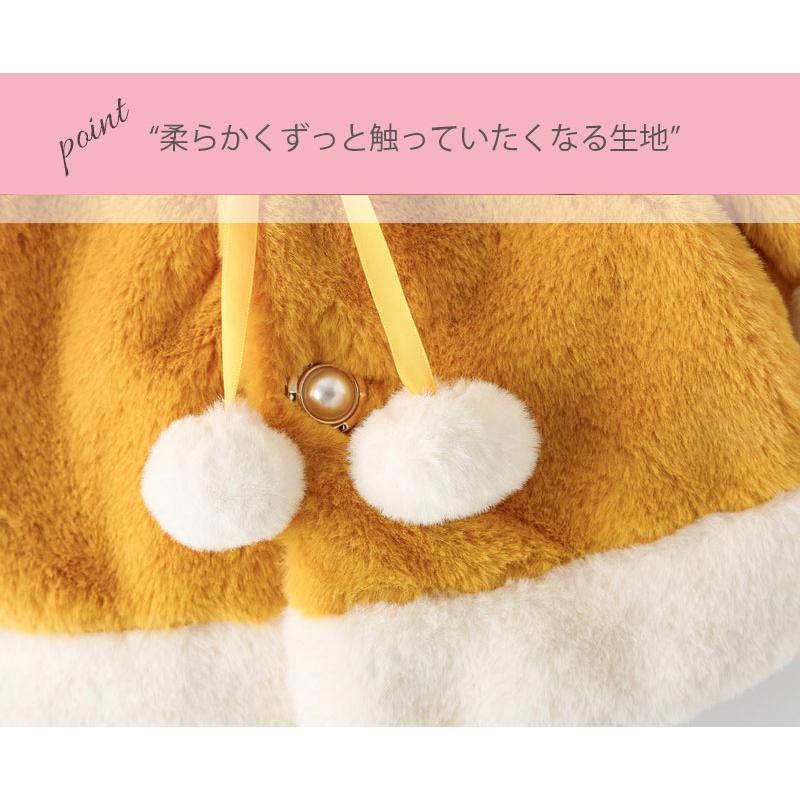 ケープコート キッズ 女の子 トナカイ フード 可愛い コスチューム X'mas クリスマス 仮装 |  | 10