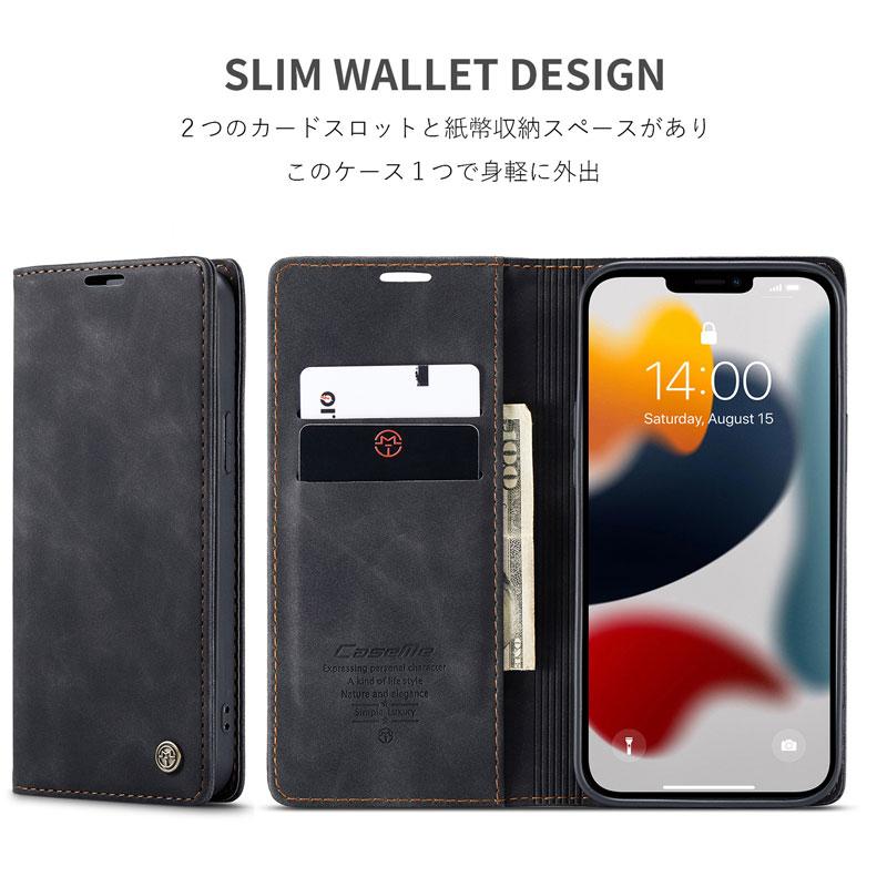 手帳型スマホケース 財布 サイフ iPhone14 SE ケース 手帳 iPhone13 12 携帯 SE ケース アイフォン11 iPhoneケース 革 レザー |  | 06