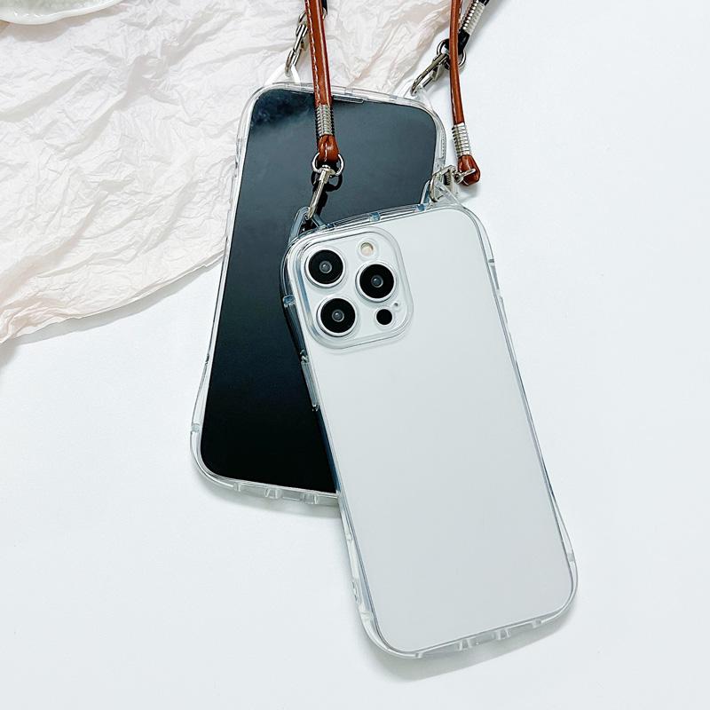 ねこ耳 スマホケース スマホショルダーストラップ スマホホルダー クリアケース 韓国 おしゃれ かわいい 透明 肩掛け |  | 10