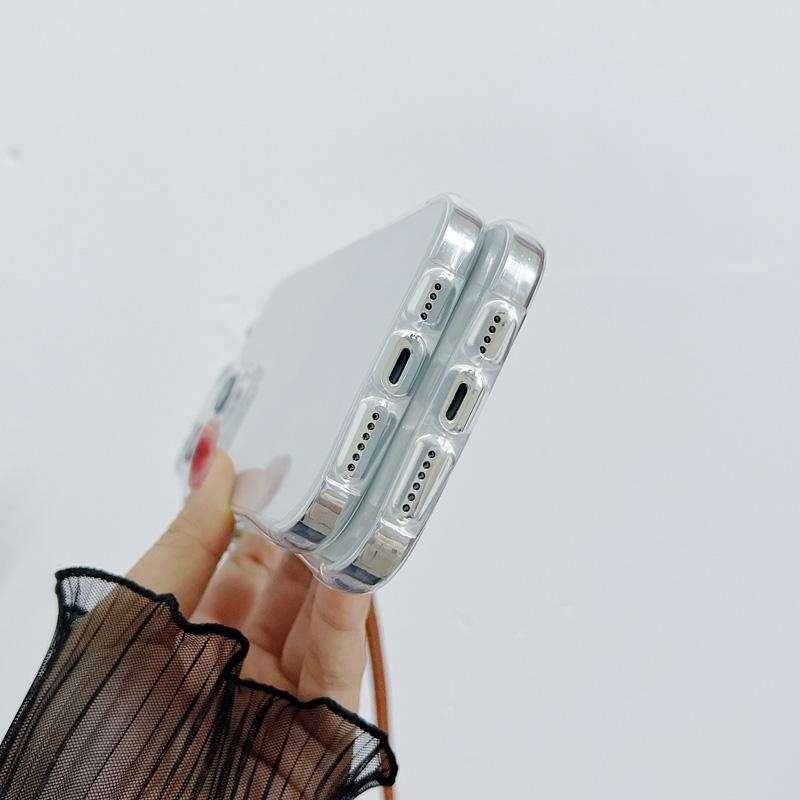 ねこ耳 スマホケース スマホショルダーストラップ スマホホルダー クリアケース 韓国 おしゃれ かわいい 透明 肩掛け |  | 13