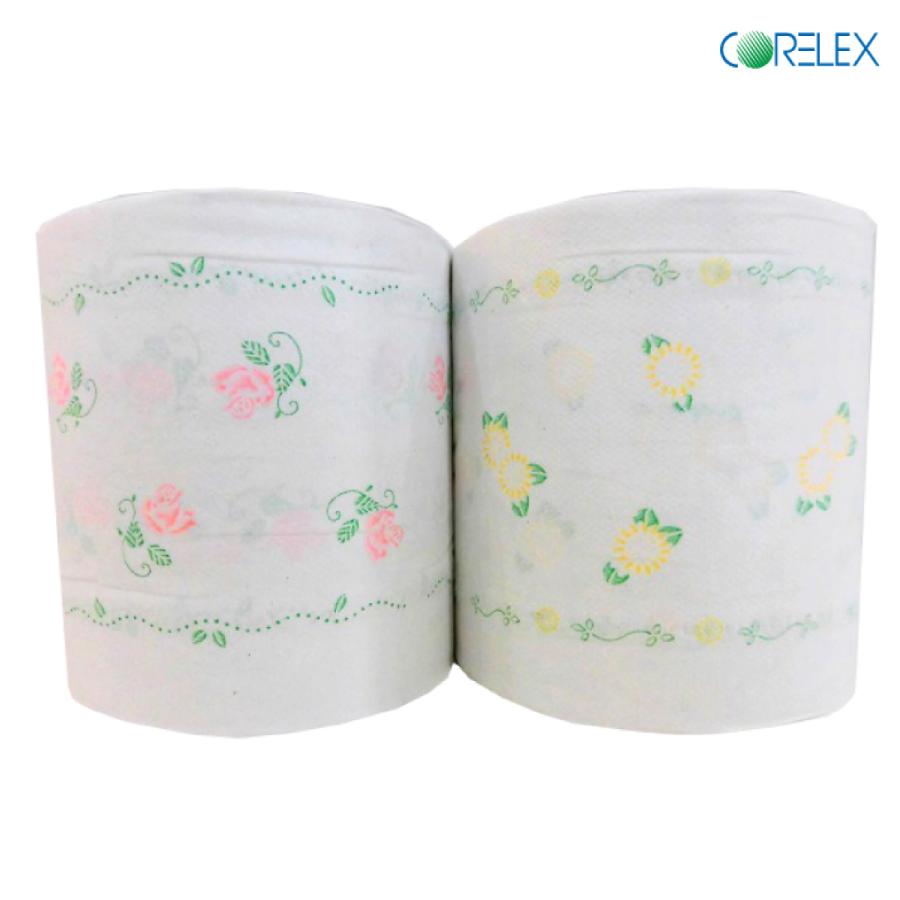 コアレックスキャンペーン対象商品 トイレットペーパー 花いっぱいコンパクト 45m ダブル 1ケース H 101 Cp コアレックス 通販 Yahoo ショッピング