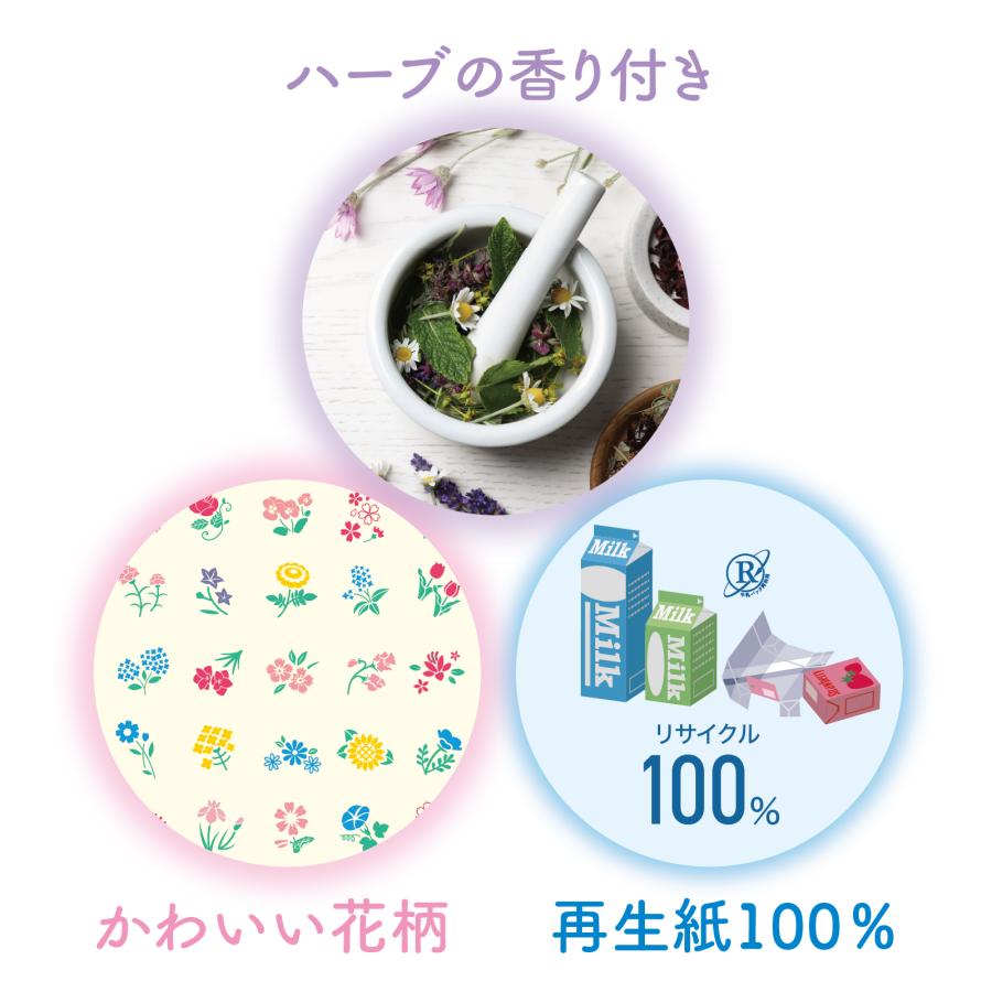 【ケース販売】スマートフラワー　トイレットペーパーとティシューの詰め合わせ | コアレックス | 03