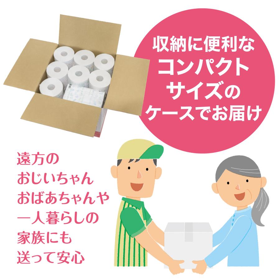 【ケース販売】スマートフラワー　トイレットペーパーとティシューの詰め合わせ | コアレックス | 04