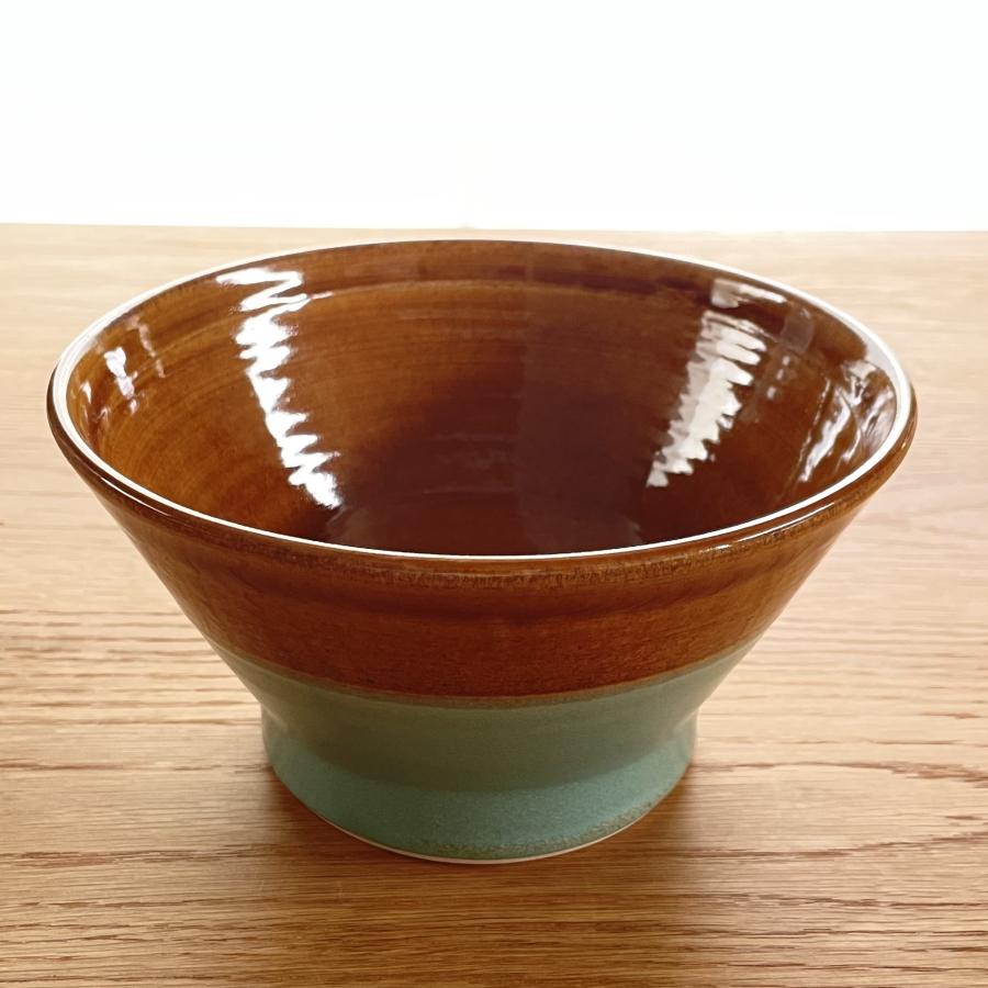 益子焼／2tone／丼／どんぶり／陶器／ツートーン／おしゃれ／可愛い