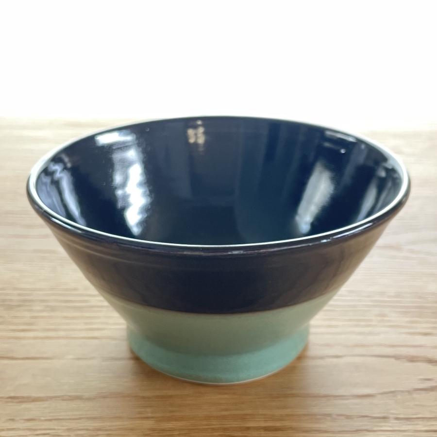益子焼／2tone／丼／どんぶり／陶器／ツートーン／おしゃれ／可愛い