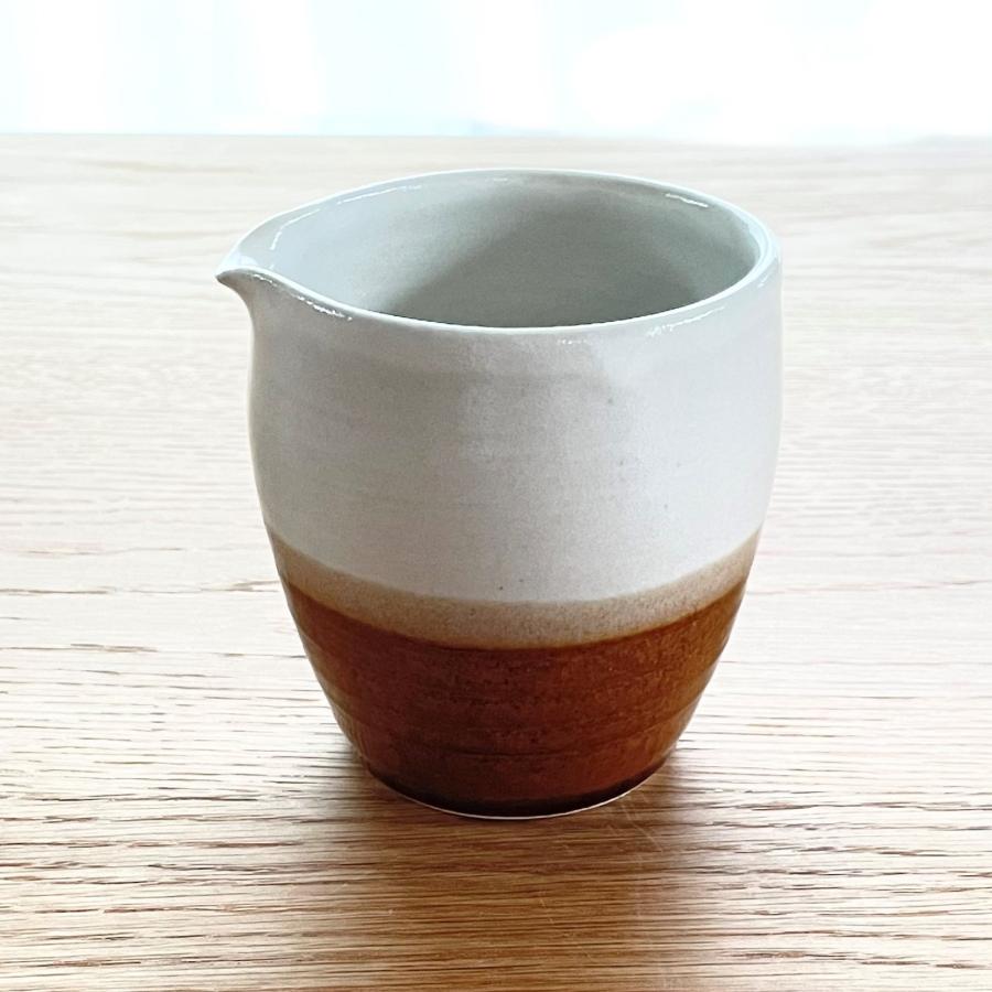 益子焼／2tone／片口／陶器／ツートーン／おしゃれ／可愛い／モダン