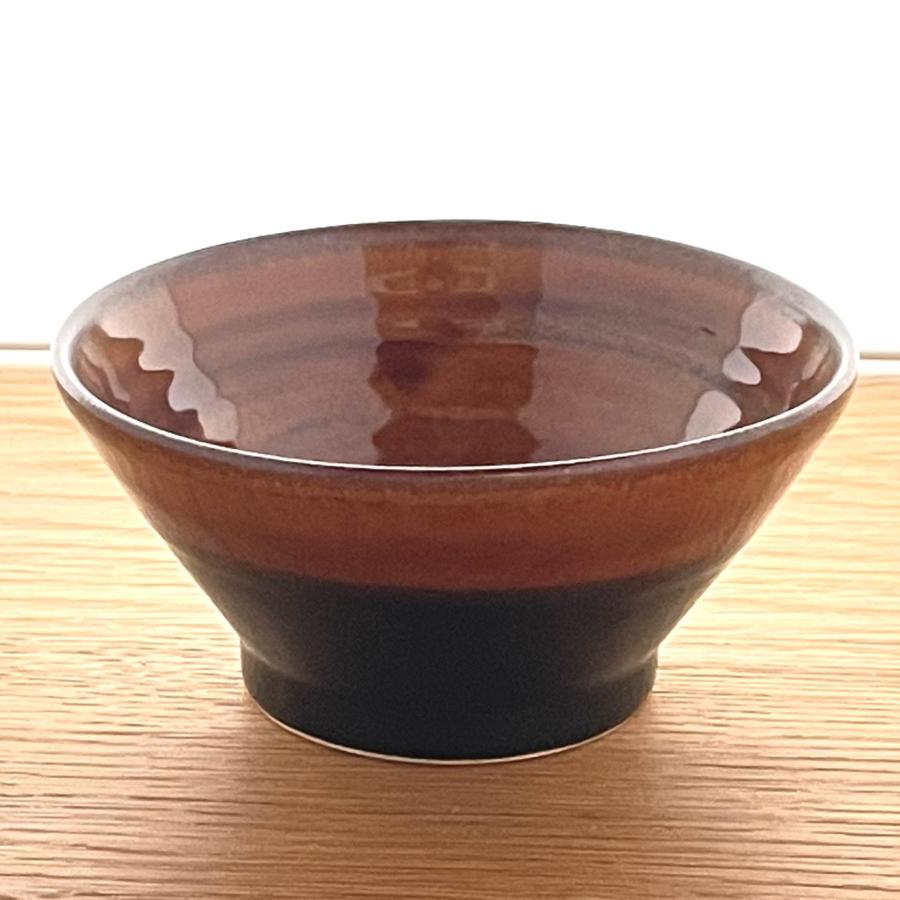 益子焼／2tone／飯碗230ml／陶器／ツートーン／おしゃれ／可愛い