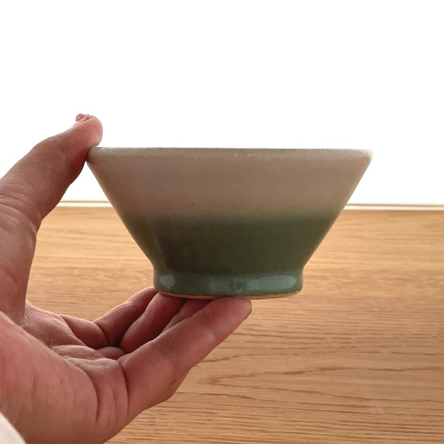 益子焼／2tone／飯碗230ml／陶器／ツートーン／おしゃれ／可愛い