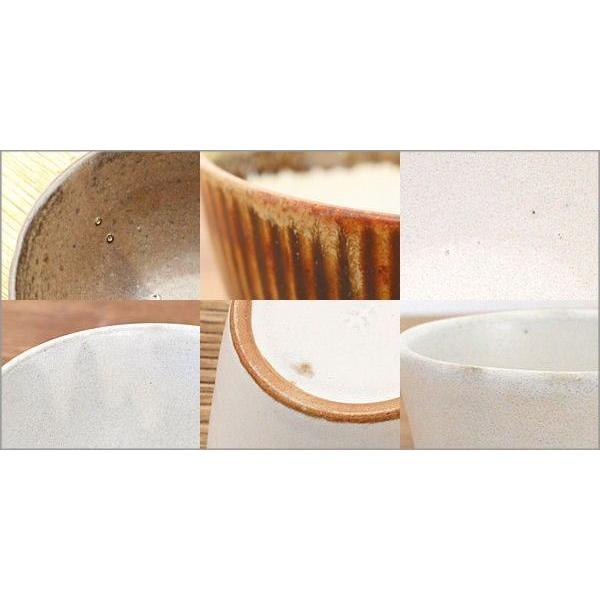 会津本郷焼／カフェオレボウル 色釉太しのぎ ／樹ノ音工房 : コレパン