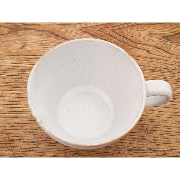 会津本郷焼／フリーマグ 白 太しのぎ 細しのぎ／樹ノ音工房 : コレパン