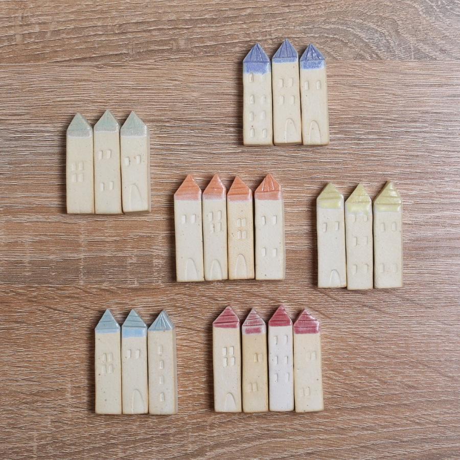 会津本郷焼／箸置き 家 陶器／樹ノ音工房 : コレパン 日本の暮らし雑貨