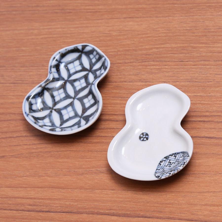 有田焼結び盛り鉢　九谷焼瓢箪豆皿　各４枚 有田焼結び盛り鉢 九谷焼瓢箪豆皿 各4枚 楽天市場】豆皿 瓢箪