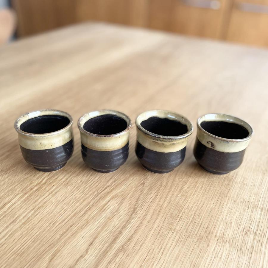 ぐい呑み（ぐい飲み、ぐいのみ）　鍛冶丁焼　岩手県花巻産 |  | 10