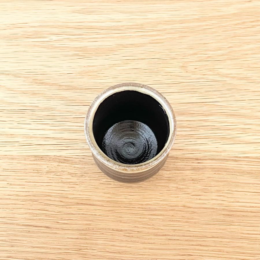 ぐい呑み（ぐい飲み、ぐいのみ）　鍛冶丁焼　岩手県花巻産 |  | 07