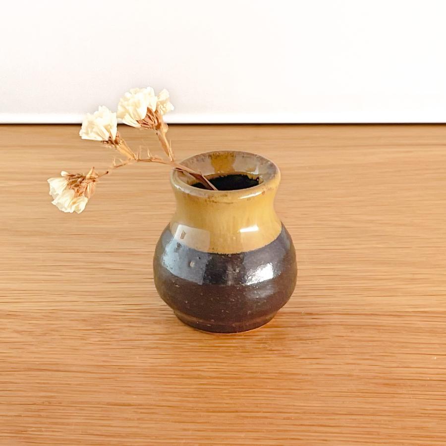 豆壺 一輪挿し 爪楊枝入れ 鍛冶丁焼 岩手県花巻産 : コレパン 日本の