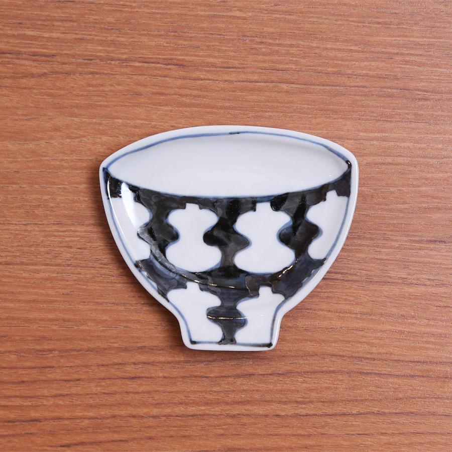 九谷焼 ／ 豆皿 飯碗 染付瓢箪 /小皿 吉祥紋古典絵変り/ 和陶房