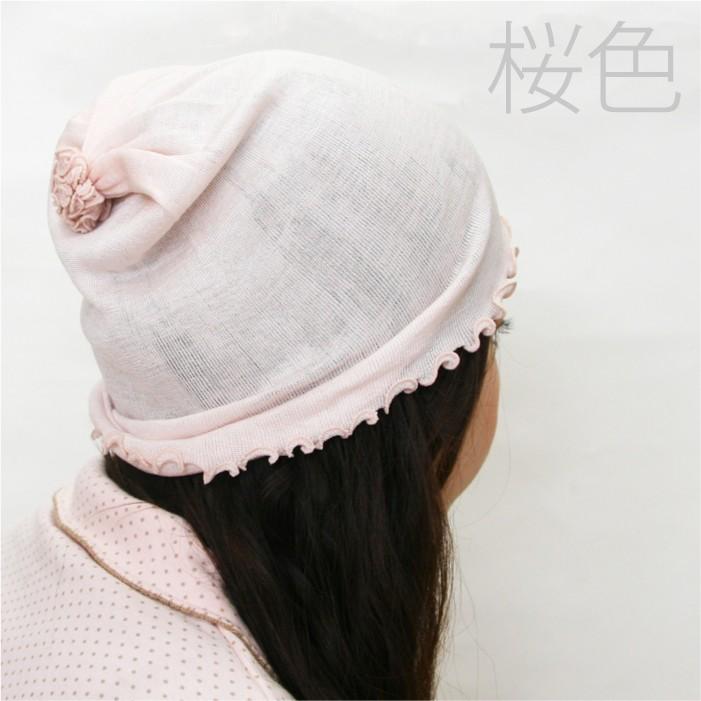 絹屋／シルクナイトキャップ ふわふわタイプ【4463】 |  | 07